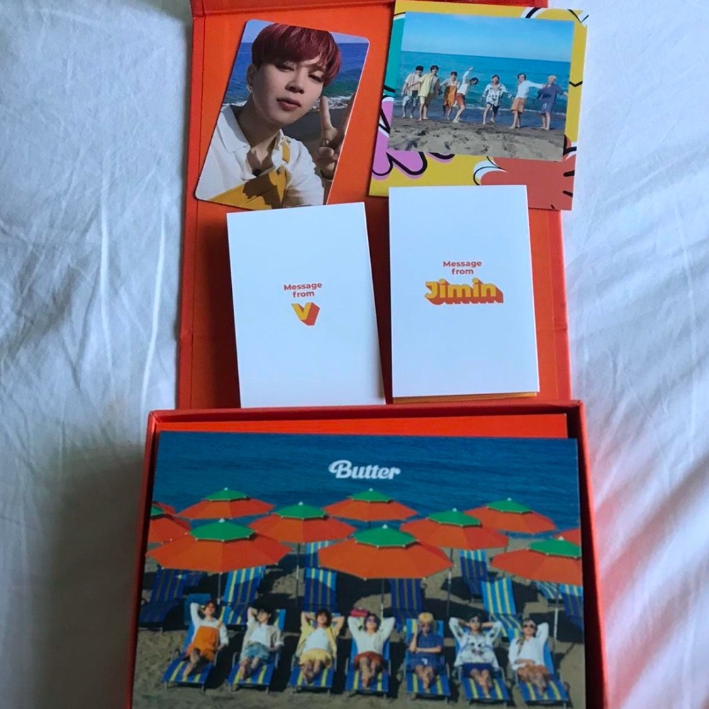 Vibrant Orange and Blue Stickers with Cheerful Designs